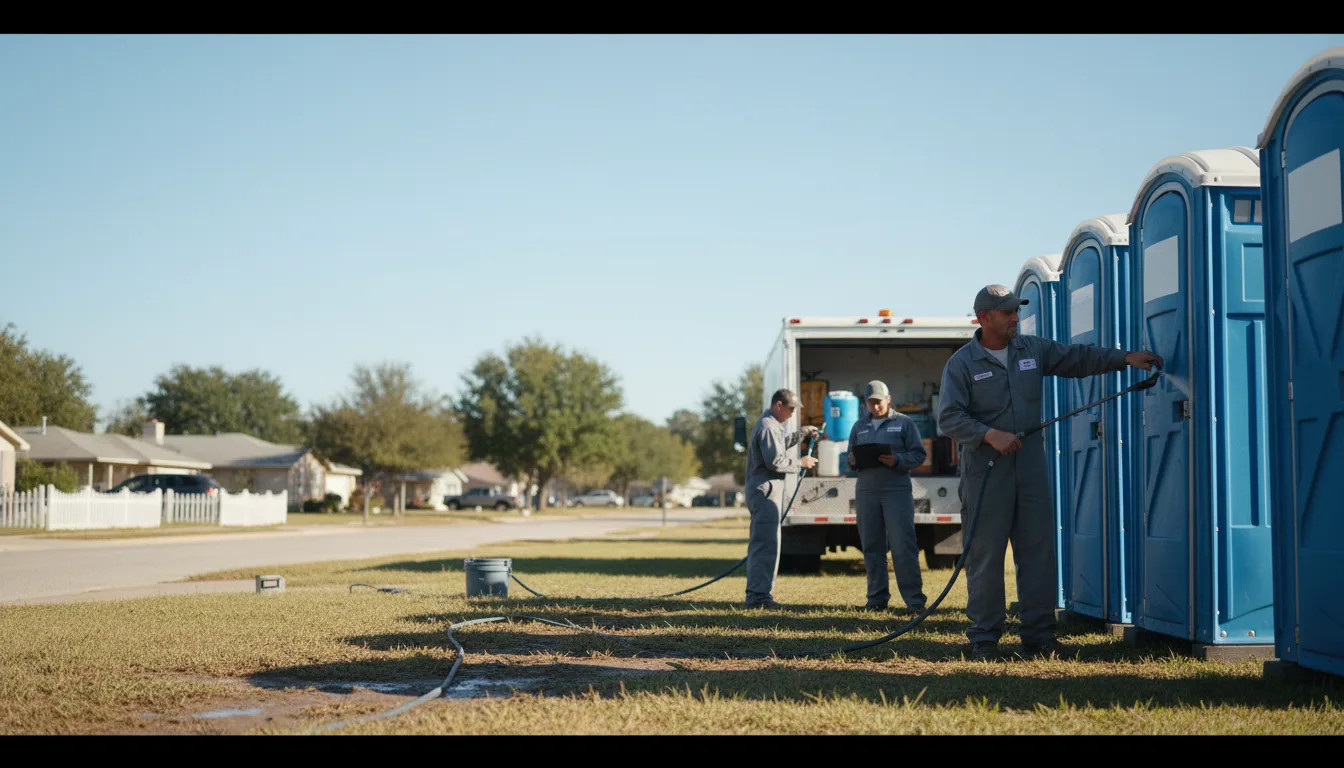Long-Term Portable Toilet Rental in Riverside, IL near me